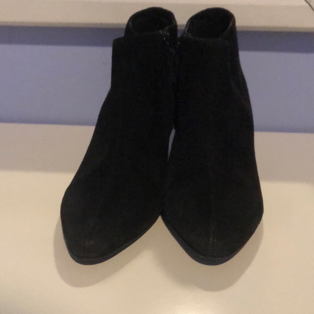 Black suede Cole Haan